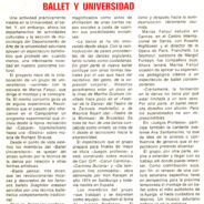 Ballet y Universidad